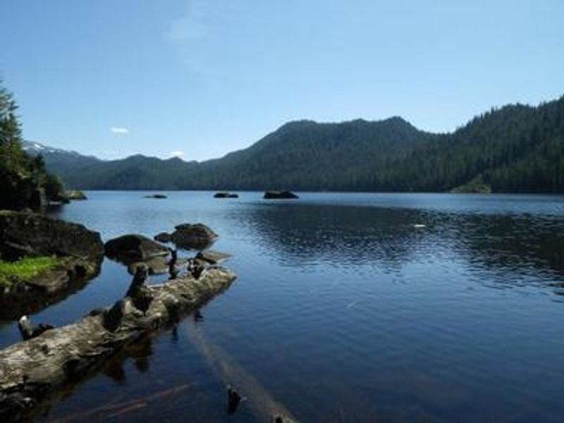 View from Anan Lake Cabin