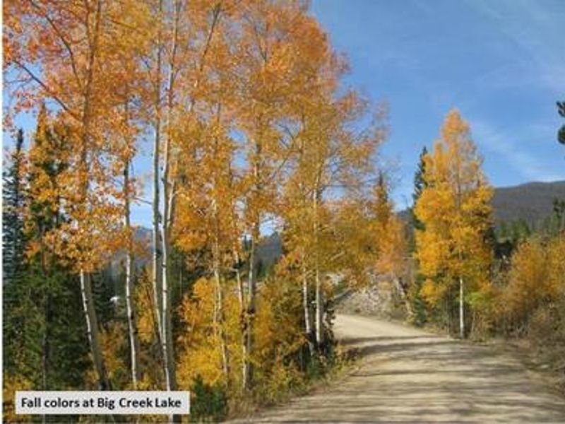 Big Creek Lakes Fall Colors Photo 1