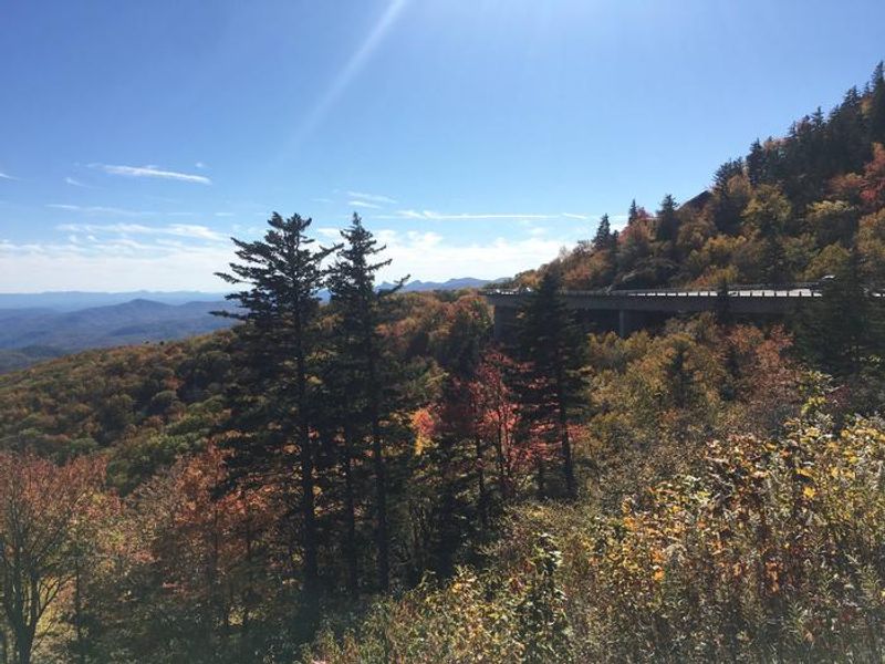 Linn Cove Viaduct, a nearby attraction.