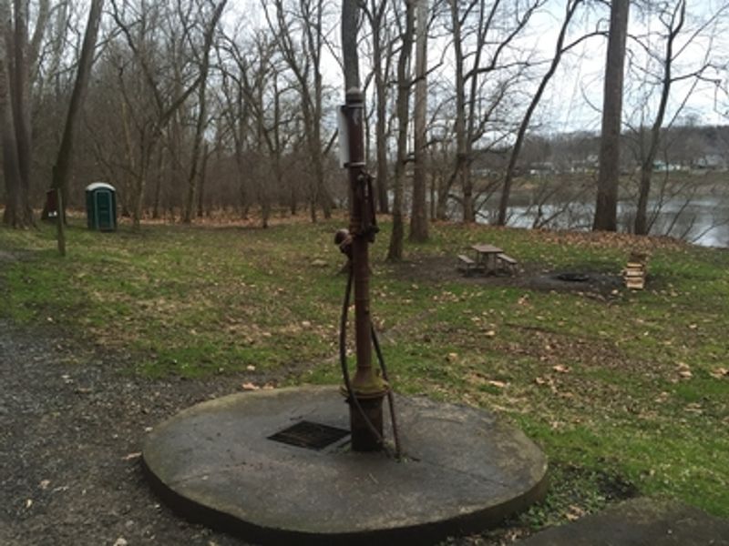 Cumberland Valley Campsite along the Potomac River, below Williamsport.