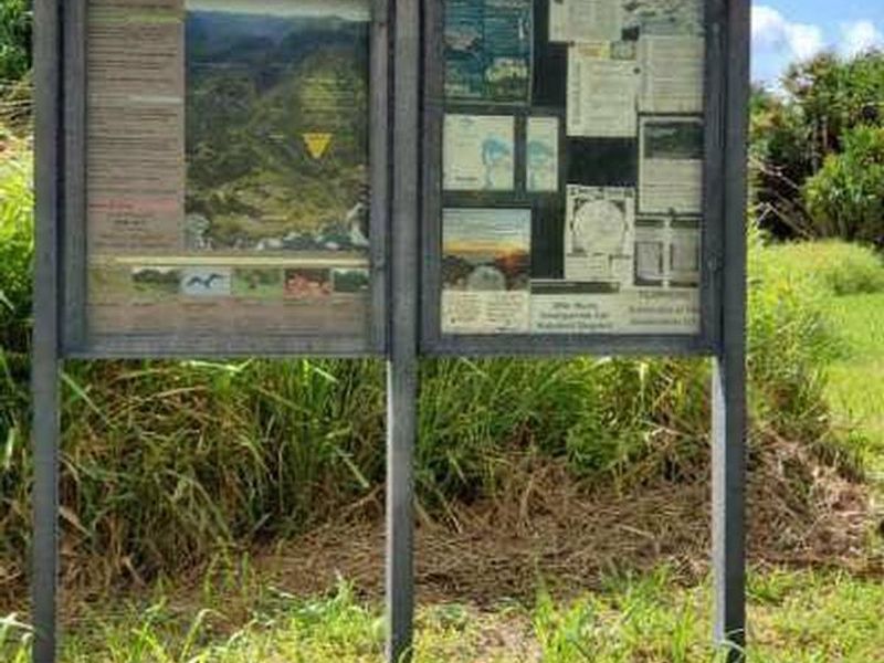 This display board will have useful information to navigate the trails. Additional information includes fishing guidelines and constellation maps.