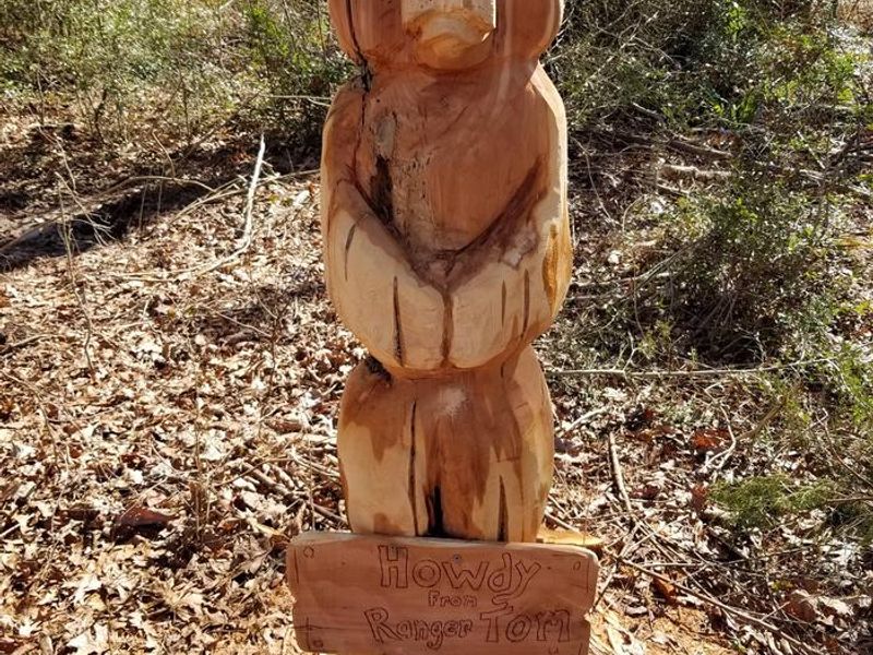Bear Wood Carving