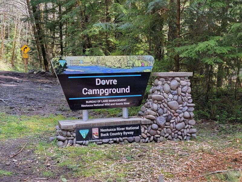 Dover Campground Portal Sign