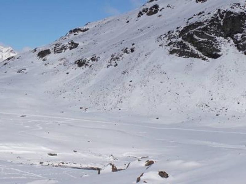 Crow Pass Cabin in October