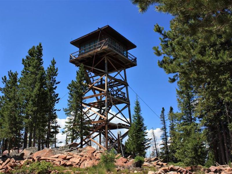Spruce Mountain Fire Lookout Tower, Medicine Bow-Routt National Forest