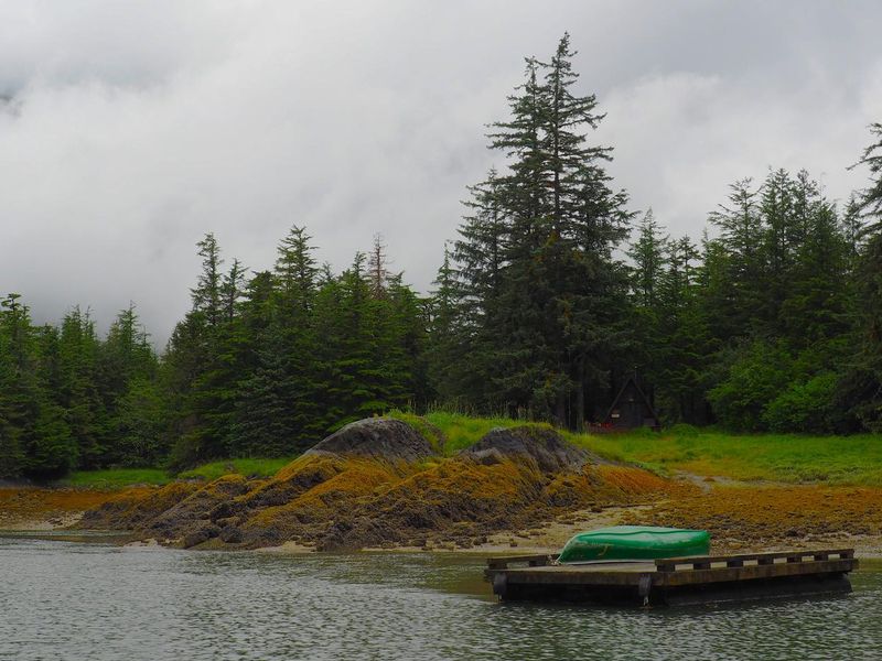 Berg Bay and cabin
