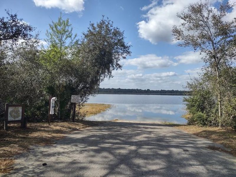 Boat ramp at Mill Dam - $5 launch fee per vessel