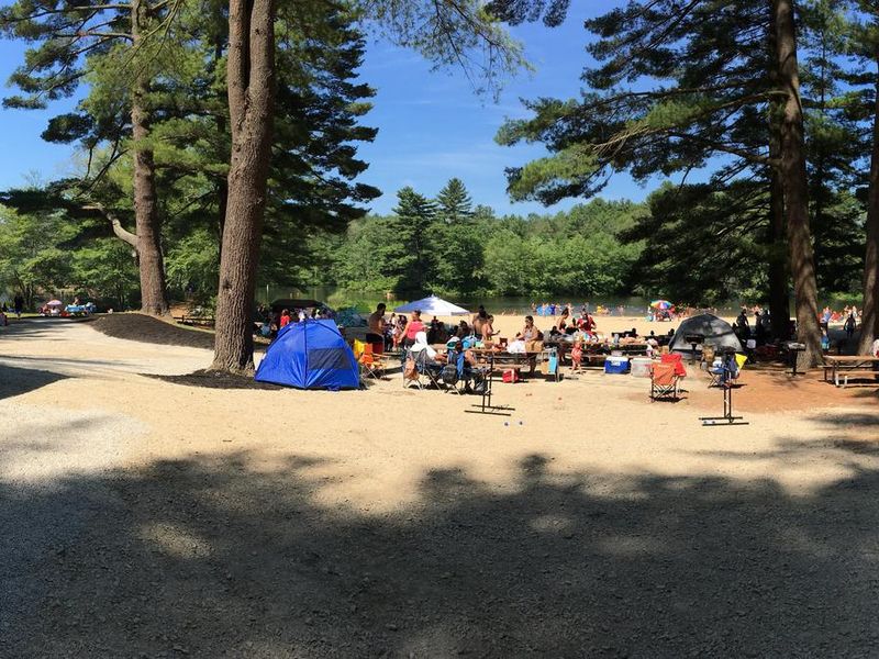 Buffumville Lake Park is a popular destination on holidays such as July 4th.