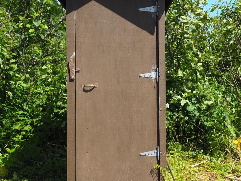 Outhouse at Twin Lakes Cabin