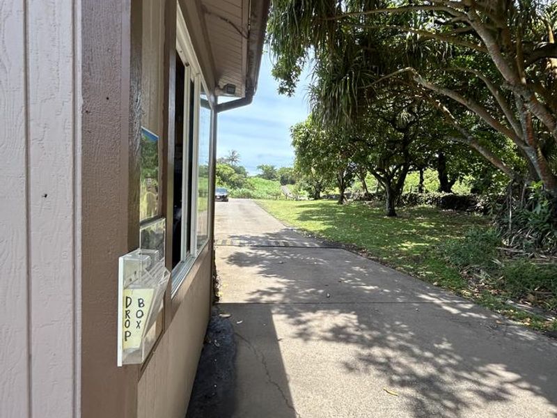 Please drop off the vehicle tag here if the entrance station is closed. We will check you out properly once you return it.