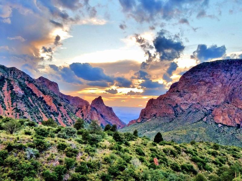 Chisos Basin, Big Bend National Park, 1 hour drive from this campground