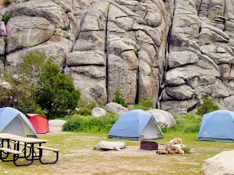 City of Rocks offers group camping areas