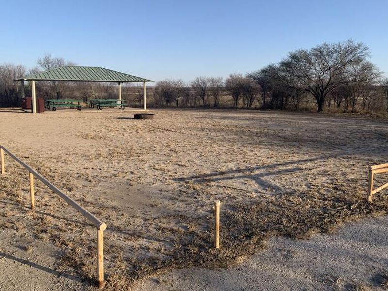 Group Campground Area Fire Pit