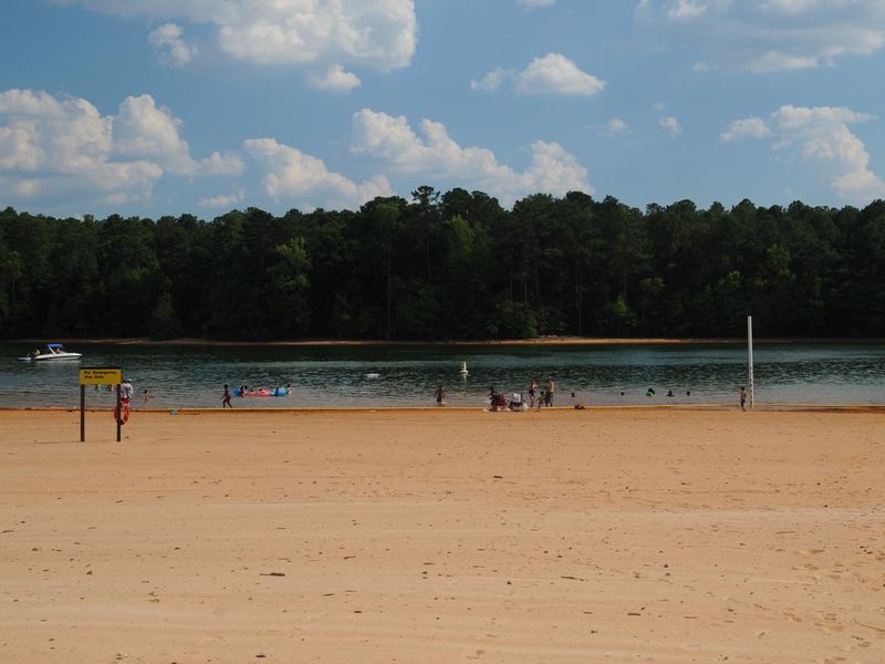 View of Earl Cook Beach, Earl Cook Recreation Area,  West Point Lake