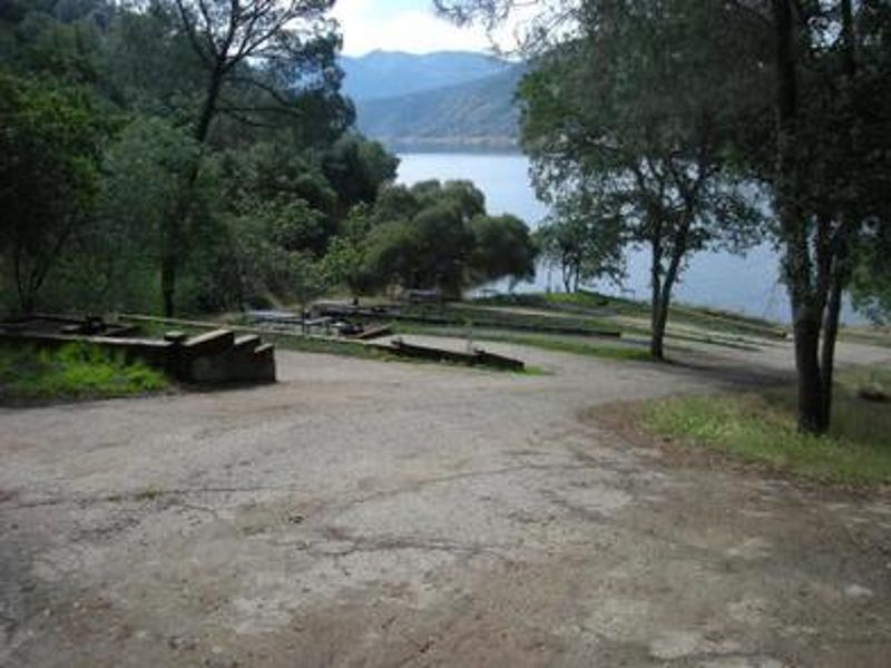 VIEW FROM SITE #9 TOWARD LAKE AND SITE #2