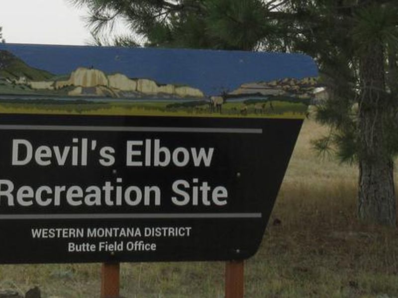 Devil's Elbow Recreation Fee Site.