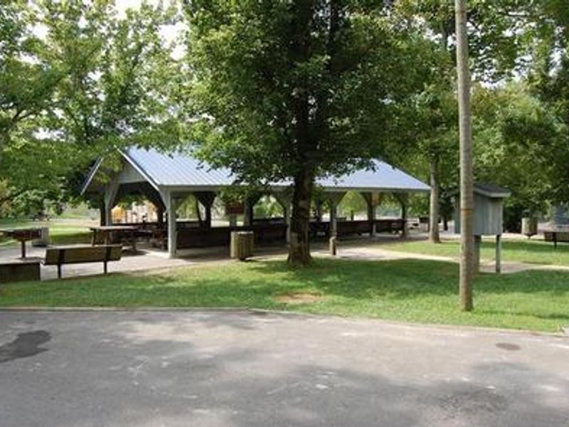 Kendall Recreation Area picnic shelter