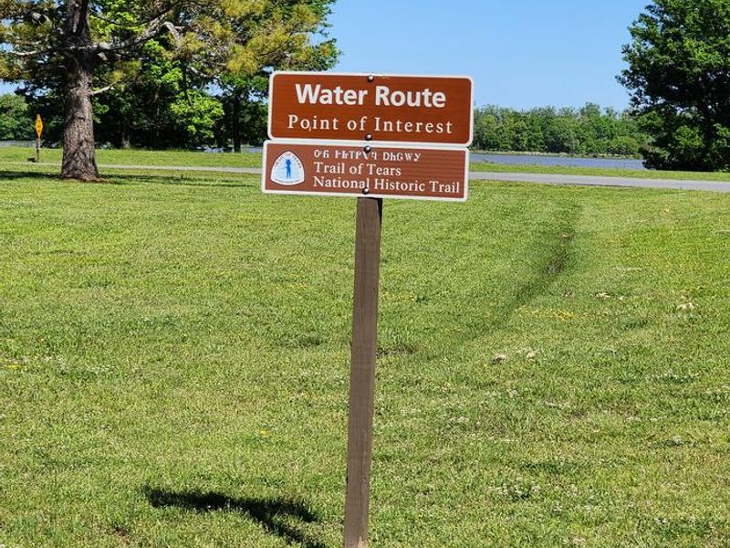 Trail of Tears Water Route and Point of Interest marker