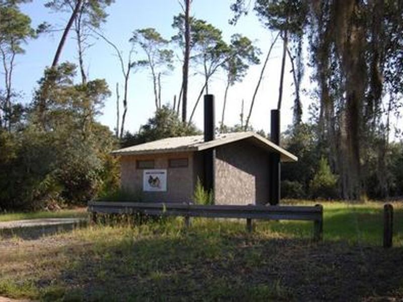 Vault toilet (non-flushing)