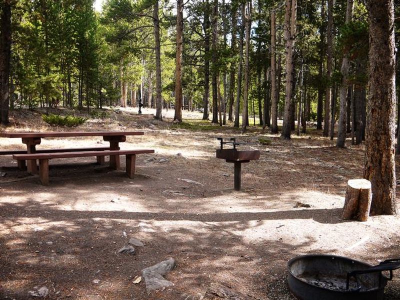 Campsite at Lost Cabin