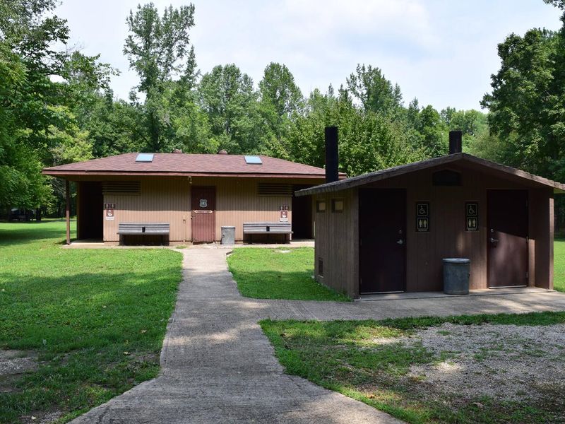 Showers and Restroom at Markham Springs