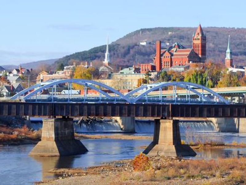 Cumberland, MD panorama from C&O Canal Towpath
