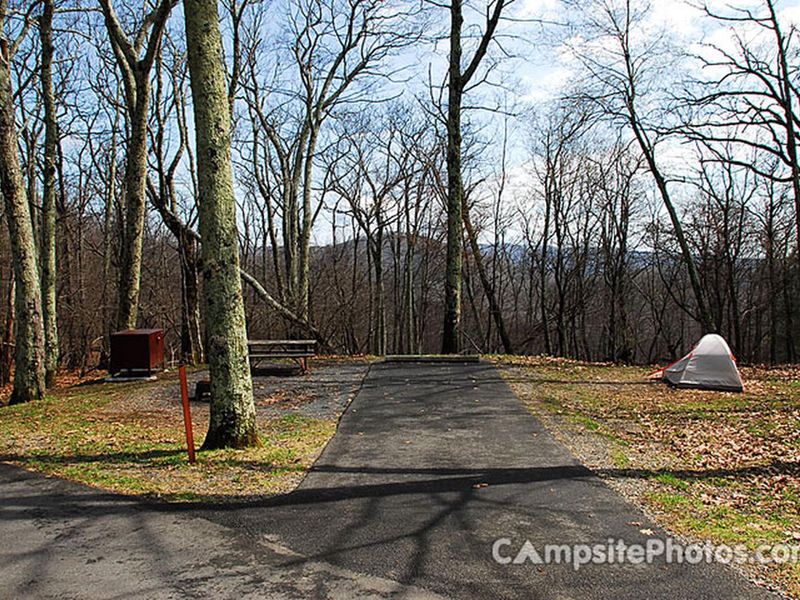 Lewis Mountain Campsite #14