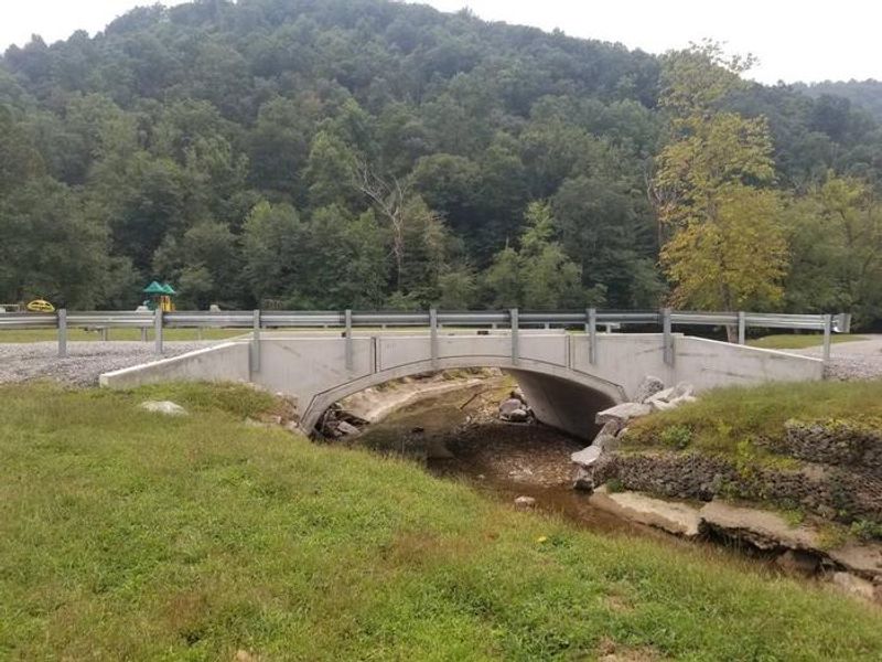 New Guardrail installed on the bridge on 09/18/2020