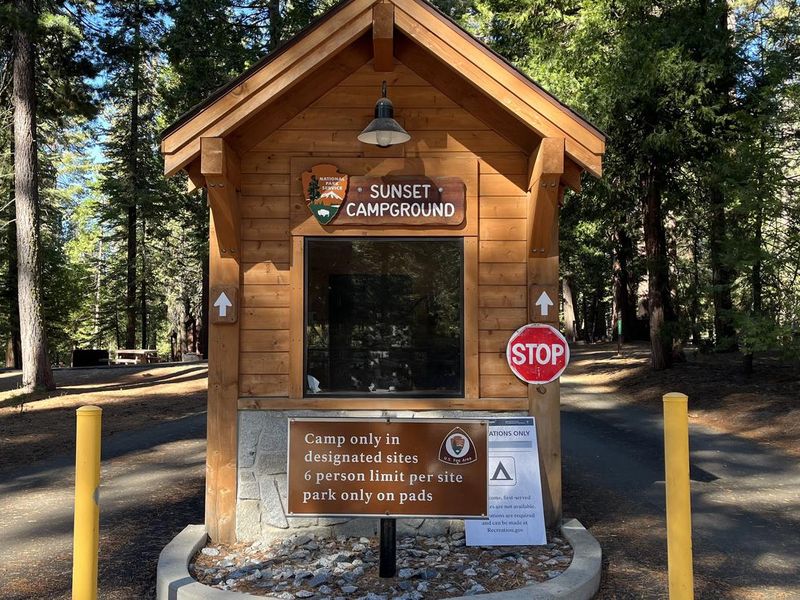 Sunset Campground Kiosk
