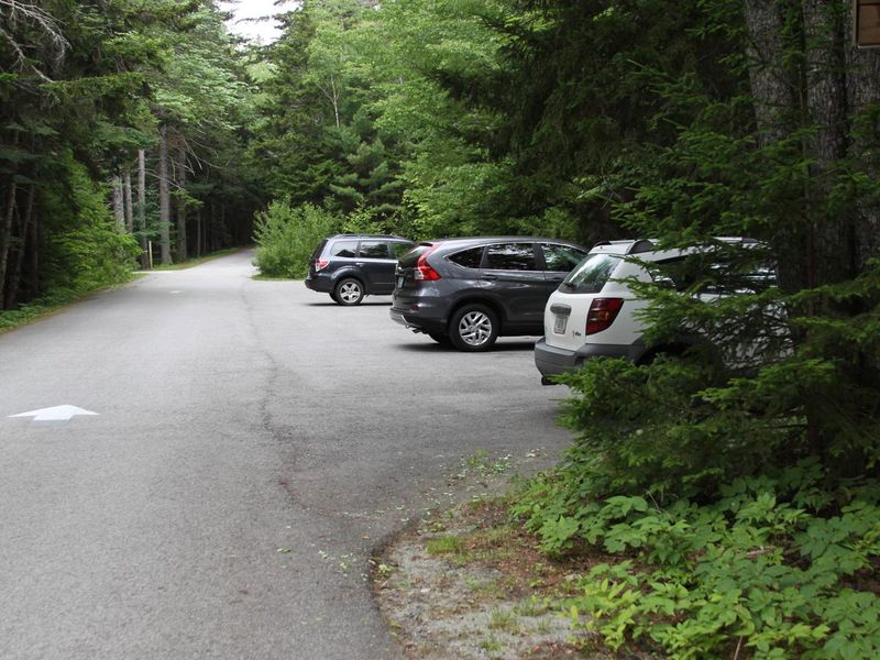 overflow parking spaces (Remember - one vehicle per campsite)
