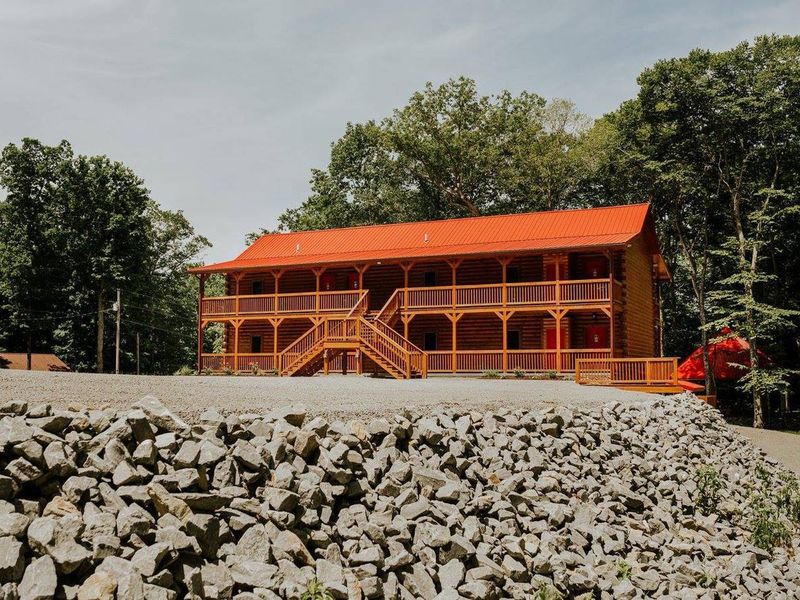 Suites and Meeting Room at Holmes Bend Marina, located about 1 mile from the campground