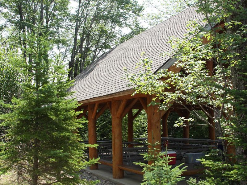 Pavilion for group campsites (Photo 1 of 2)