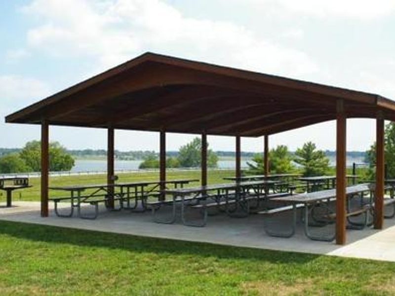View of the Meadow View shelter