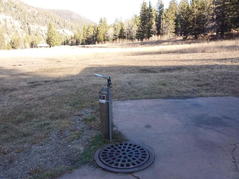 Agua Piedra Campground Water Spout