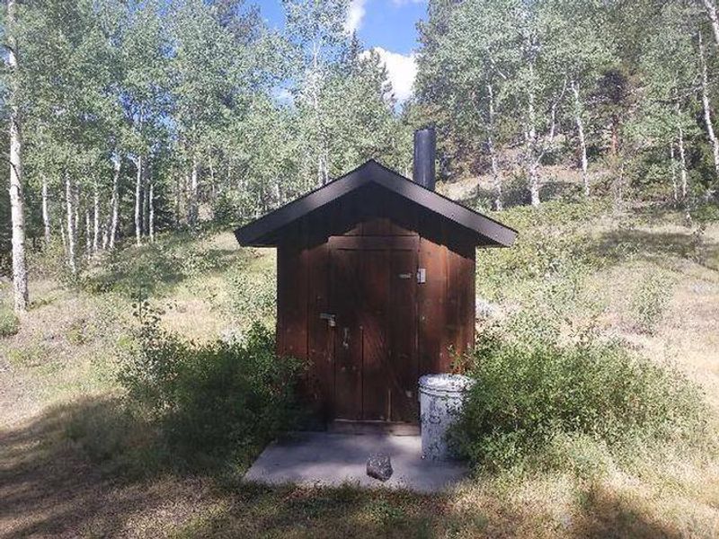 Dawson Cabin vault toilet