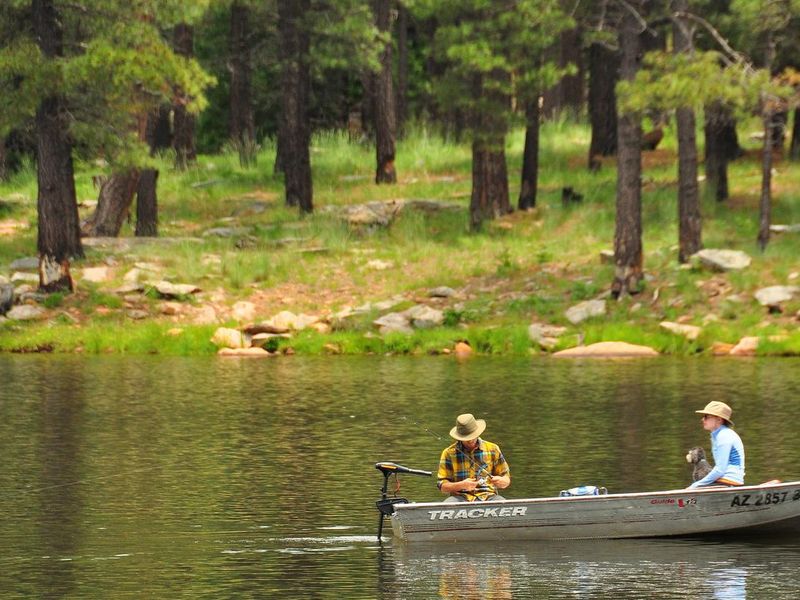 Spillway Campground at Woods Canyon Lake, AZ