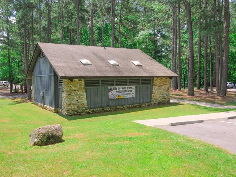 McKaskey Creek Campground Bath House.