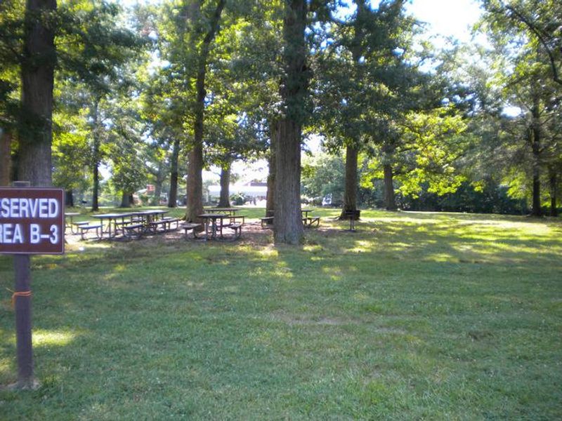 Area B3 is located in the middle of the B picnic areas.  Near the parking lot with restrooms on both sides of the field.