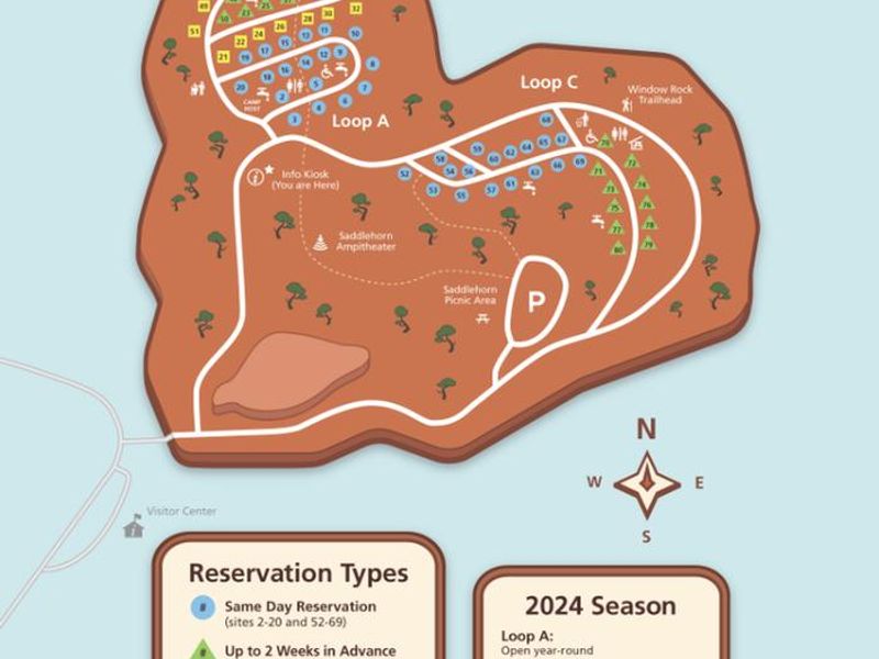 2024 Season Map of Reservation Types