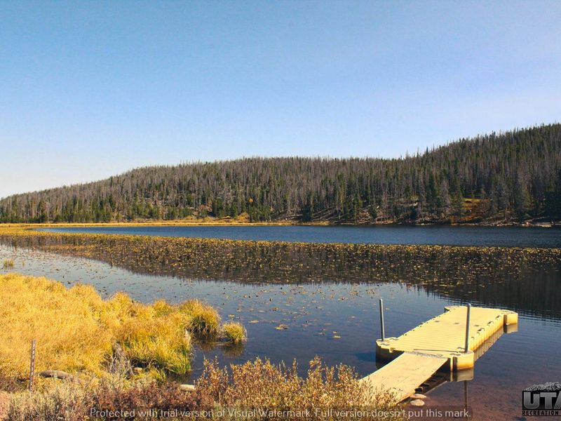 Bridger Lake Campground dock