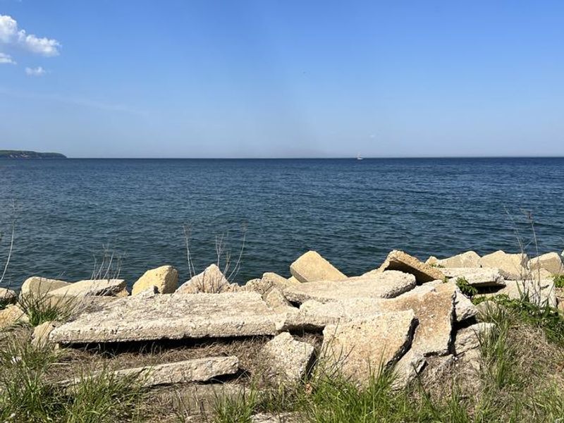 A photo of the view from Pax River Hog Point Campgrounds