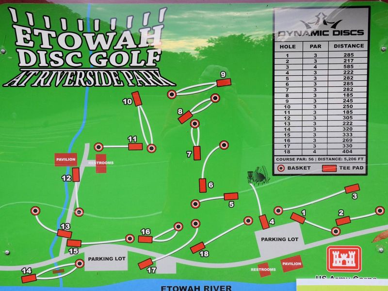 Riverside Park Day Use Area, Disc Golf