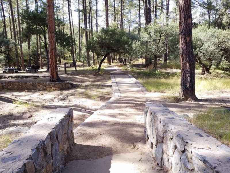 Path from west group site to east group site.