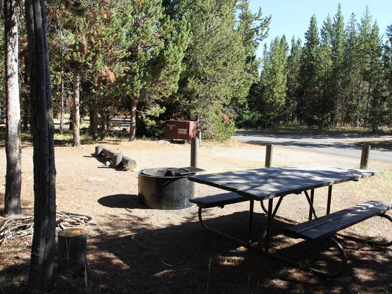 Indian Creek Campground site #58
