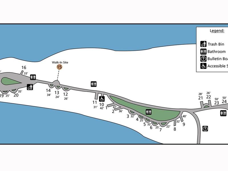 Marcus Island Site Map