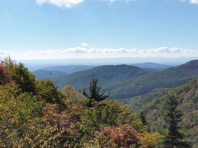 Nearby Bluff Mountain offers great hiking and views.
