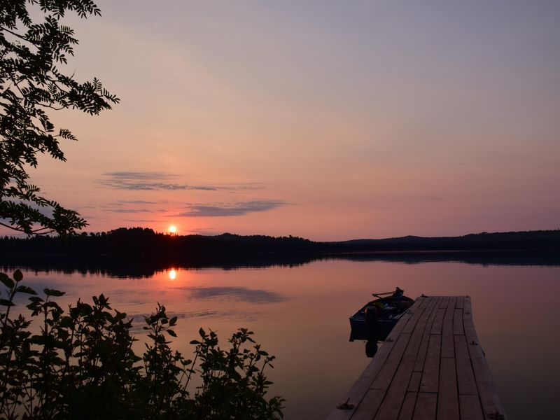 Isle Royale provides many amazing sunset opportunities.