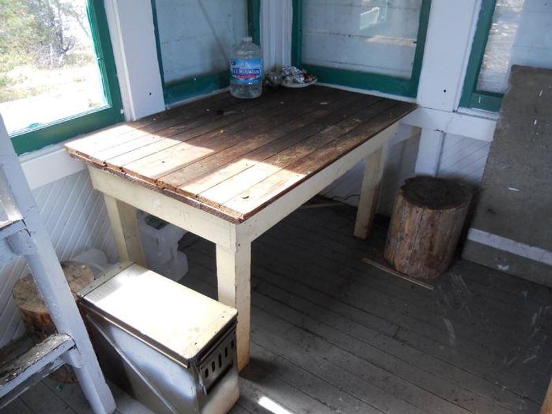 McGuire Mountain Lookout-table