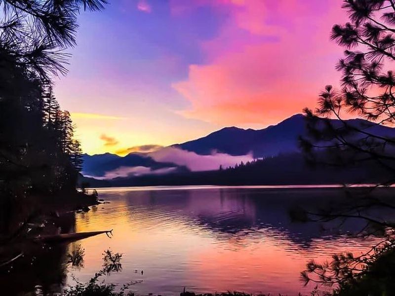 Beautiful Sunset on Trinity