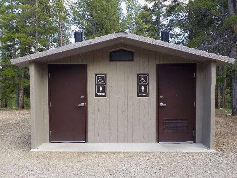 Silver Dollar Campground Vault Toilet